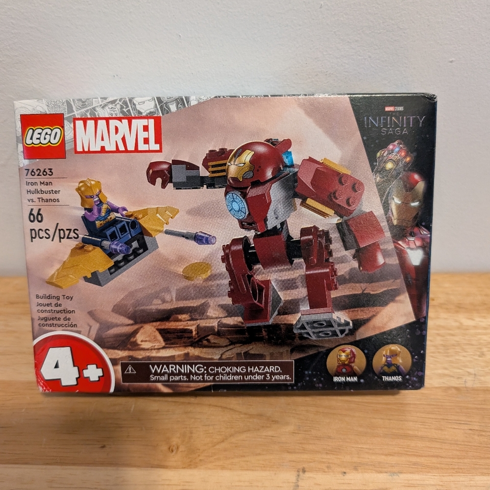 LEGO Marvel Iron Man Hulkbuster vs. Thanos Set